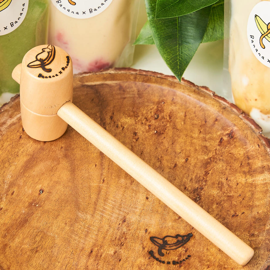 人気No1【ギフトセット】まるごとバナナジュース ｜6種類＋ハンマー1本＋保冷バック